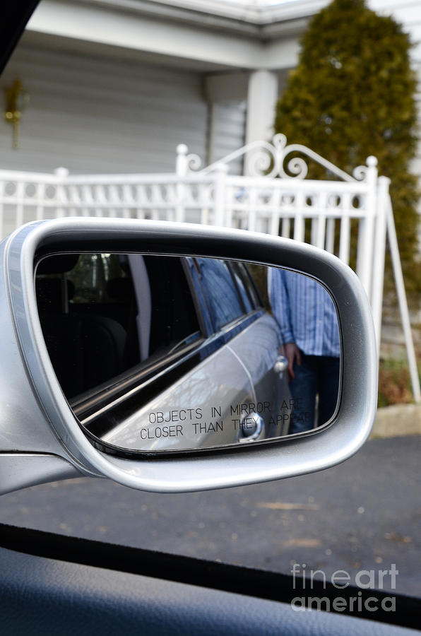 Side View Mirror #1 Photograph by Photo Researchers