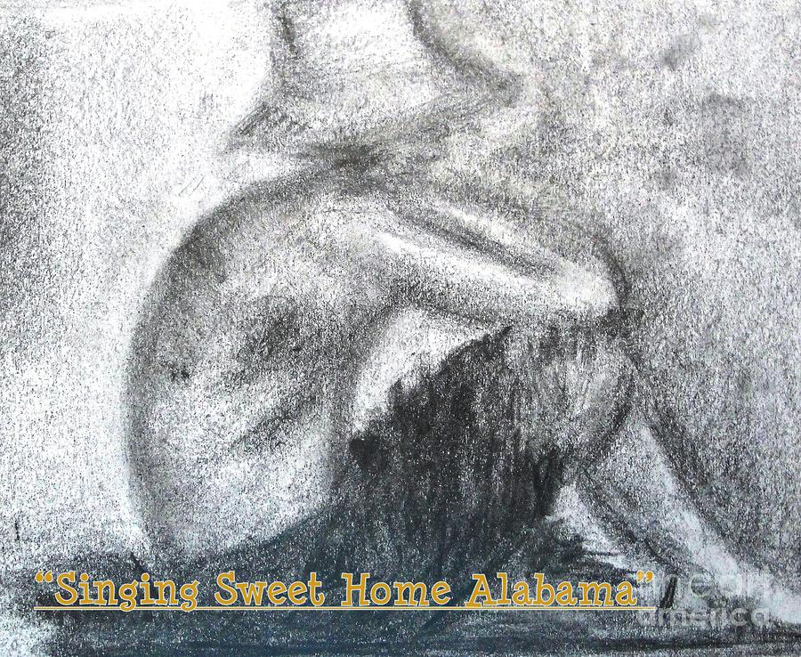 Singing Sweet Home Alabama #1 Drawing by Helena Bebirian