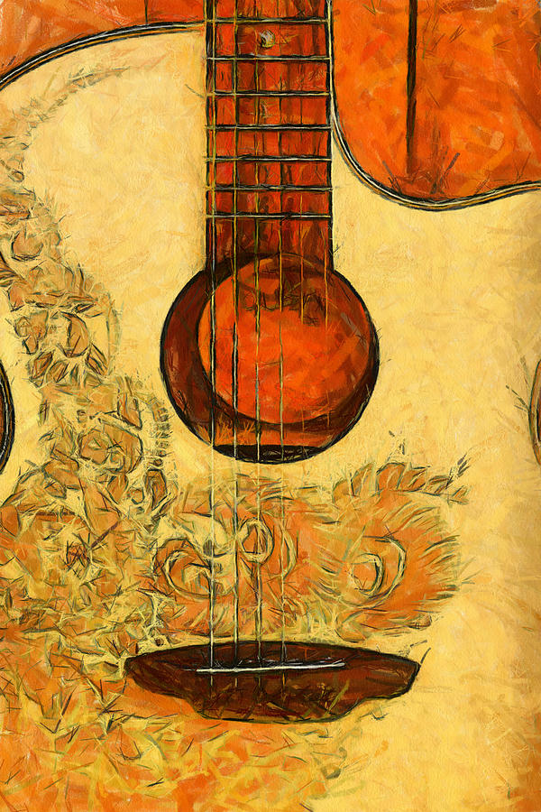 Six-String Acoustic II #1 Photograph by Brian Davis