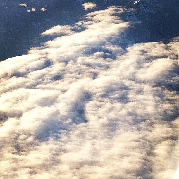 Beautiful Photograph - #sky #skyscape #clouds #altitude #plane #1 by Danielle Mcneil