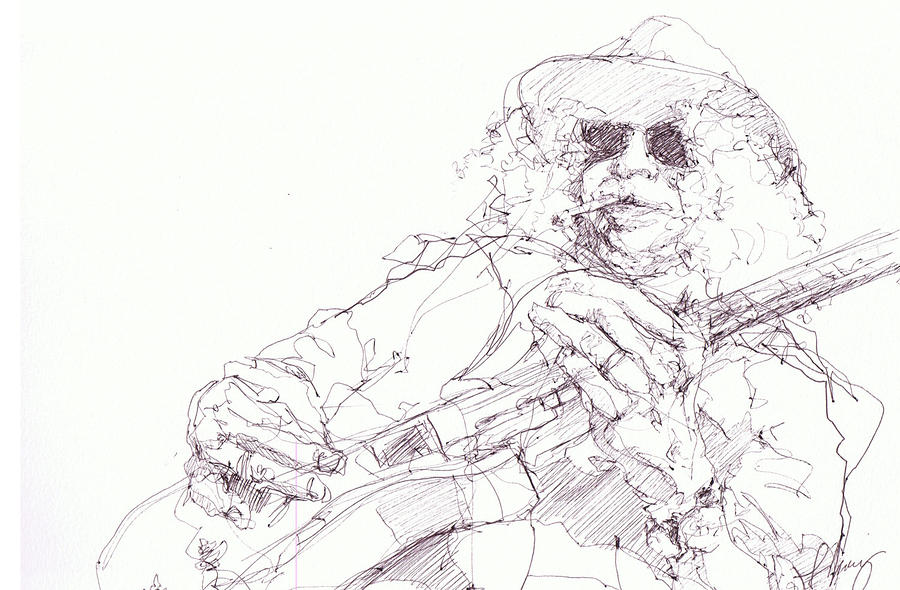 Slash Drawing by Bobby LeVangie