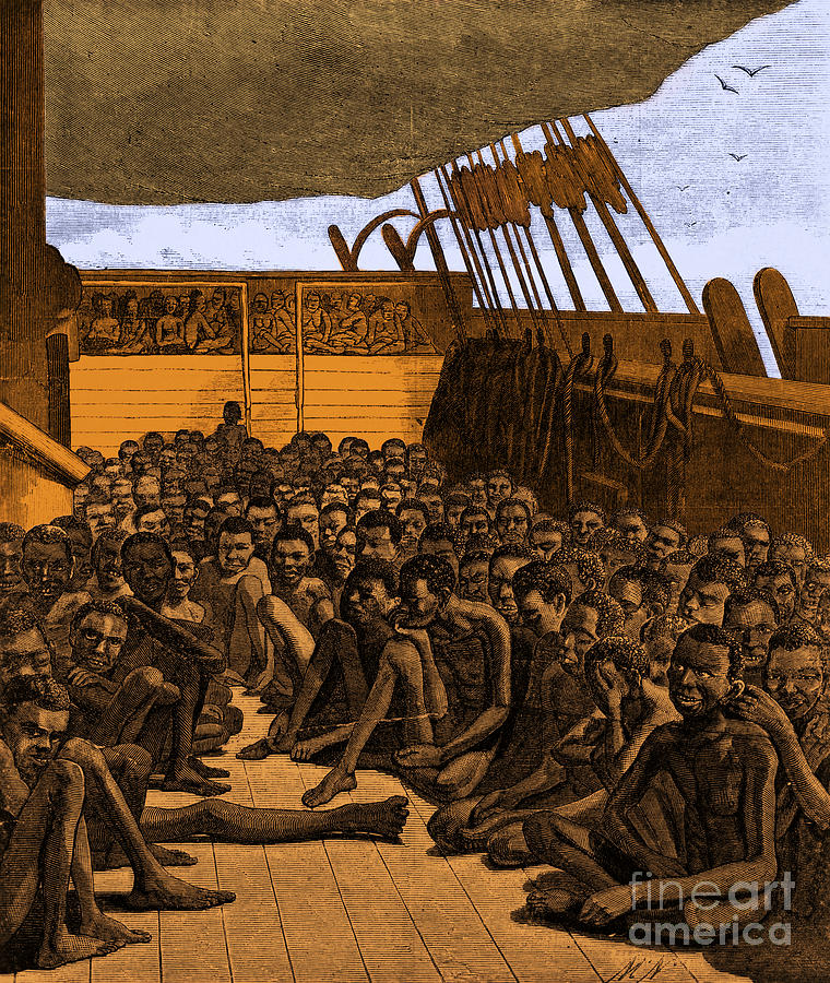 Slave Ship #1 Photograph by Photo Researchers