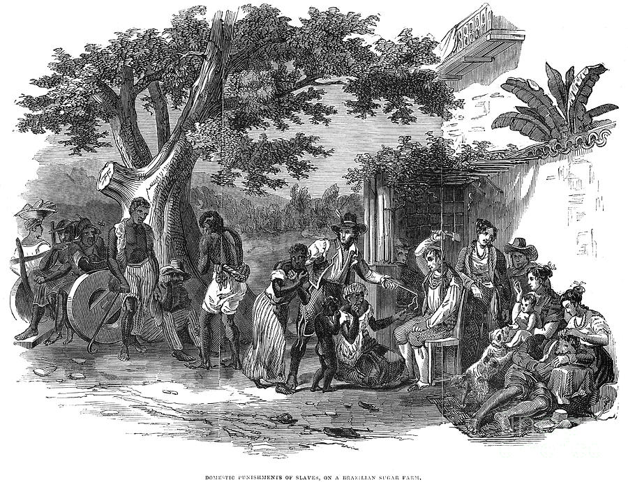 Slavery: Brazil, 1845 Photograph by Granger