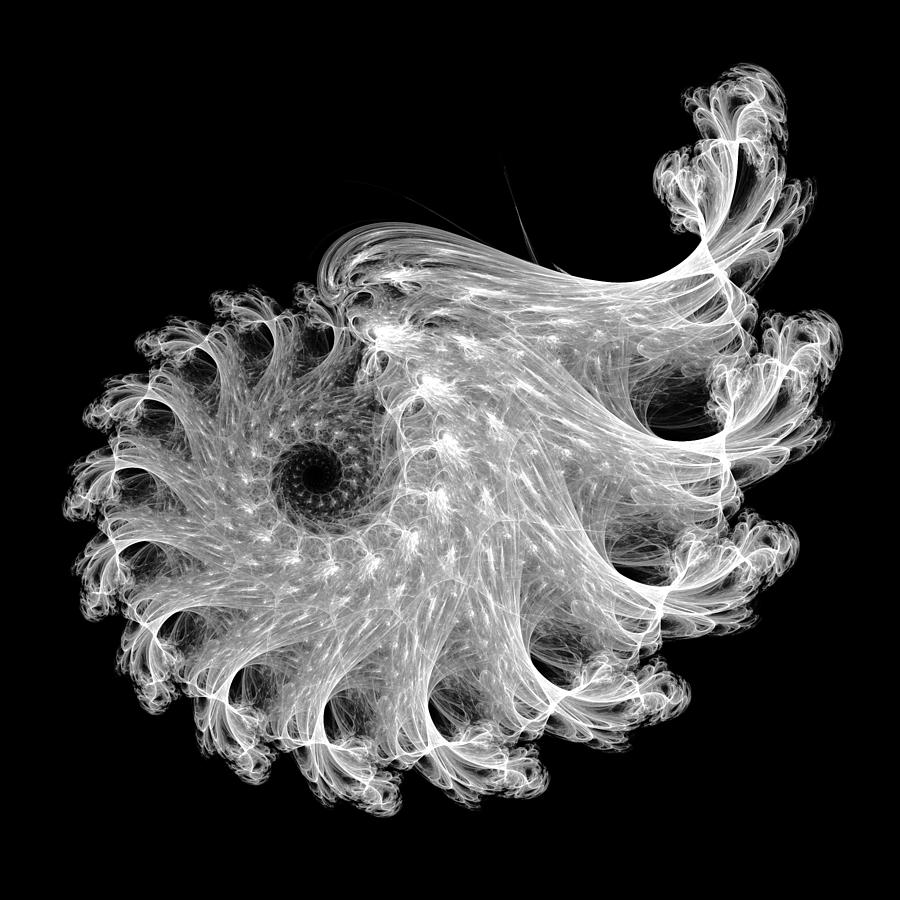 Smokin Spiral #1 Digital Art by Rick Chapman