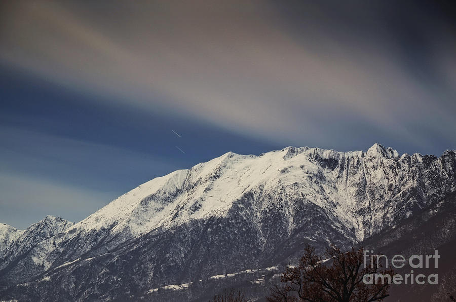 Snow-capped alps #1 Photograph by Mats Silvan