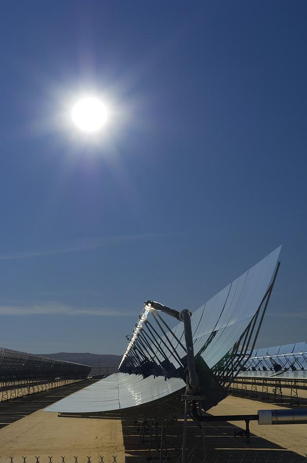 Solar Parabolic Mirror California Usa