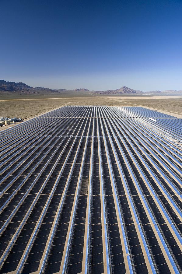 Solar Power Plant, Nevada, Usa #1 Photograph by David Nunuk