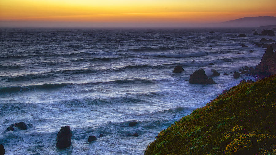 Sonoma Coast Sunset #1 Photograph by Joseph Urbaszewski