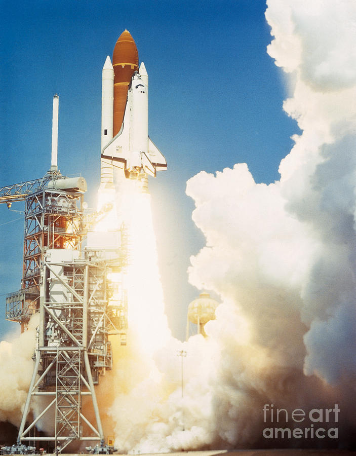 Space Shuttle Challenger #1 Photograph by Science Source