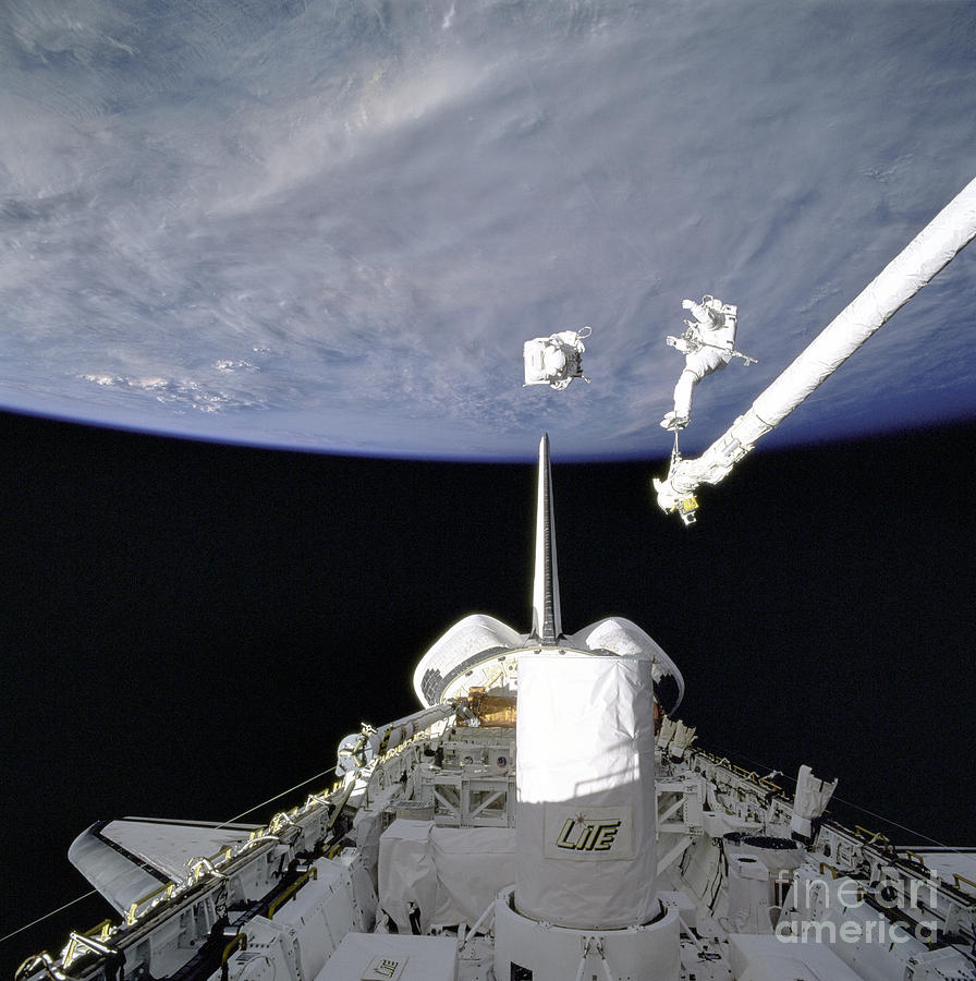 Space Shuttle Discovery Safer Tests #1 Photograph by Nasa