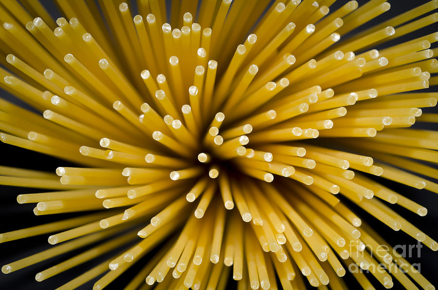 Pasta Photograph - Spaghetti #1 by Mats Silvan