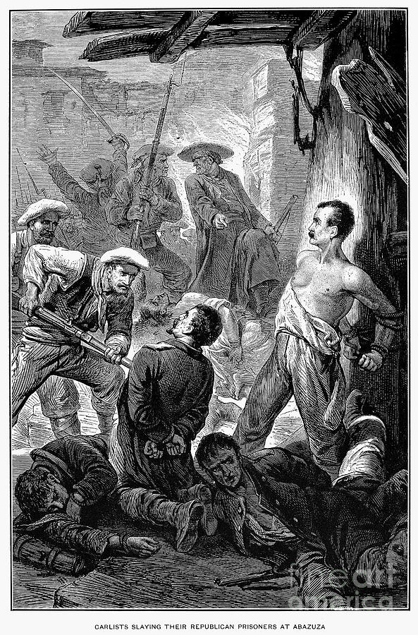 1872 Photograph - Spain: Second Carlist War #1 by Granger