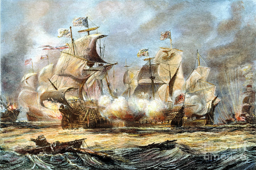 Spanish Armada 1588 Photograph By Granger