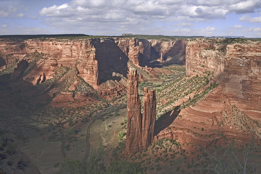 Spider Rock at Canyon de Chelly #1 Photograph by Gregory Scott