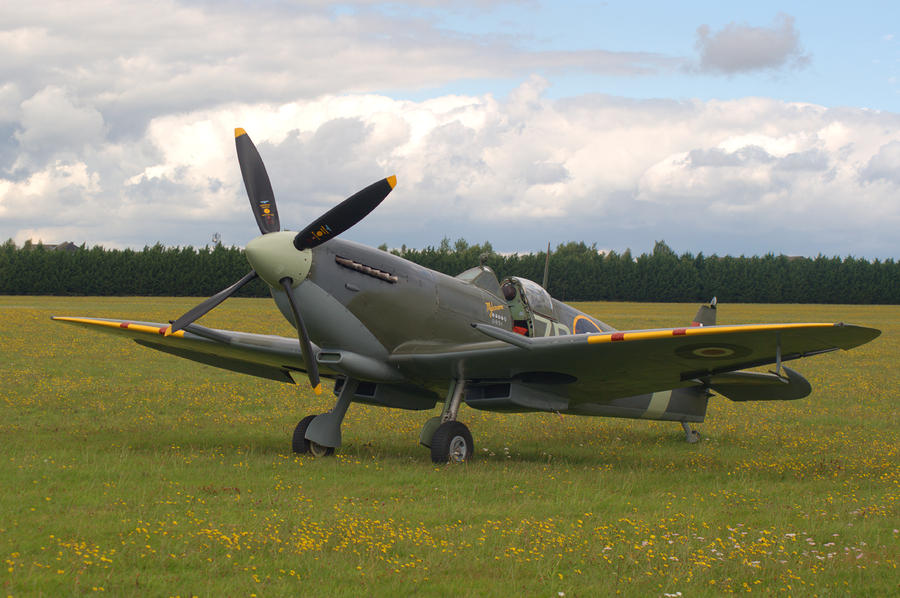 Spitfire Mk IXB #1 Photograph by Chris Day