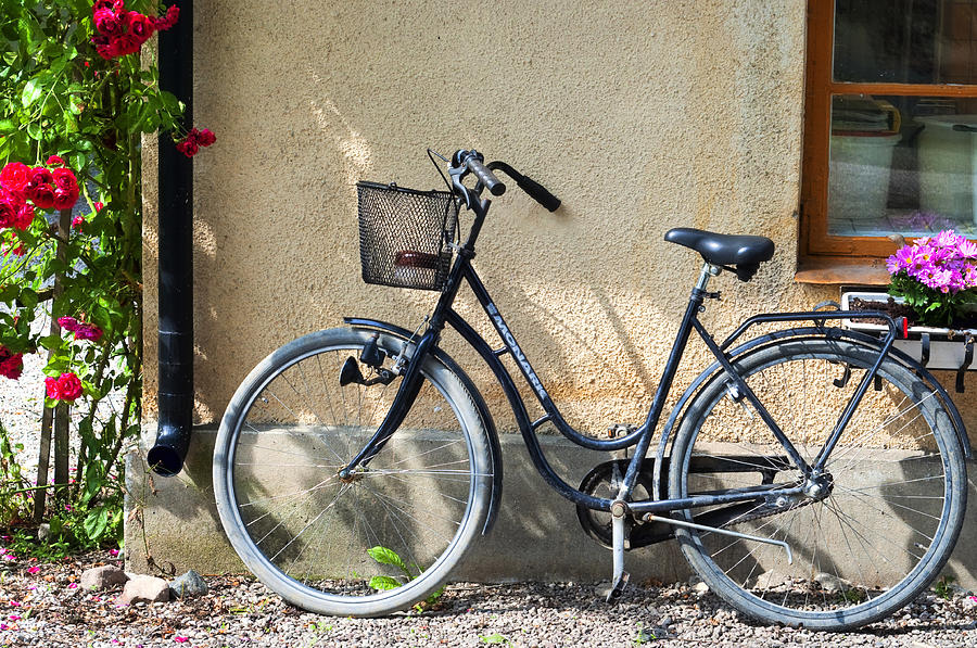 bicycle with spring wheels