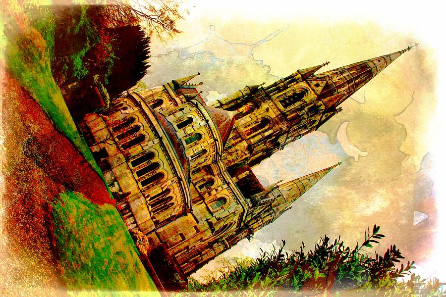 St. Fin Barres Cathedral Cork Ireland #1 Digital Art by Carrie OBrien Sibley