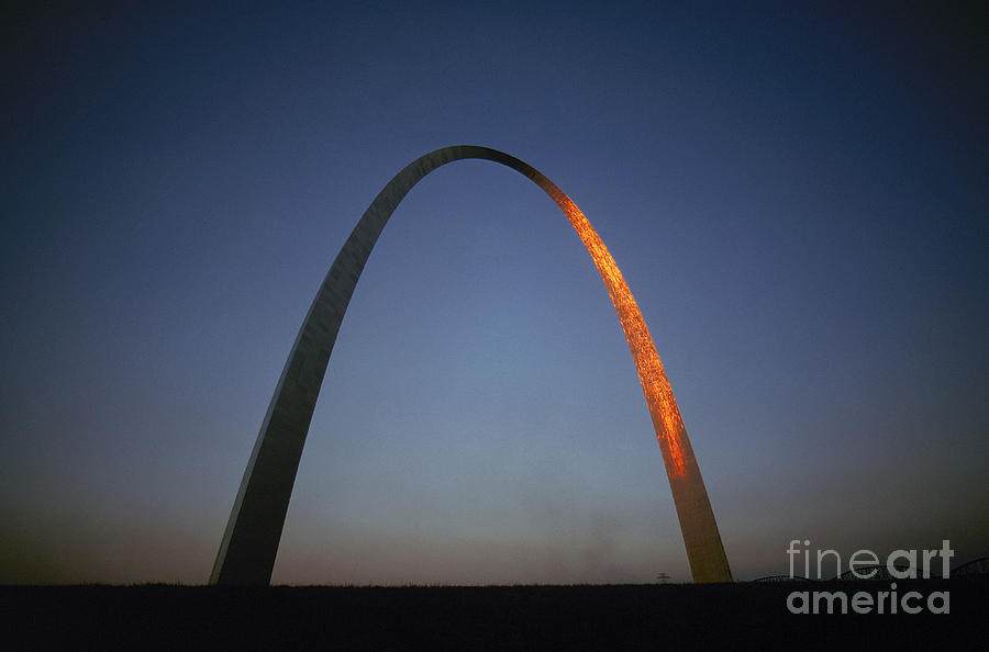 St. Louis: Gateway Arch #1 Photograph by Granger