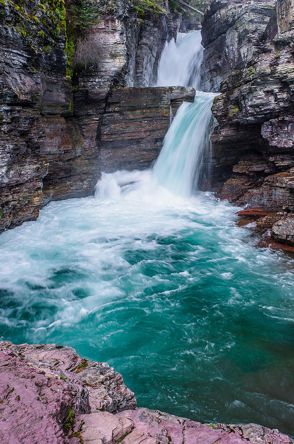 St. Mary Falls Photograph by Greg Nyquist - Fine Art America