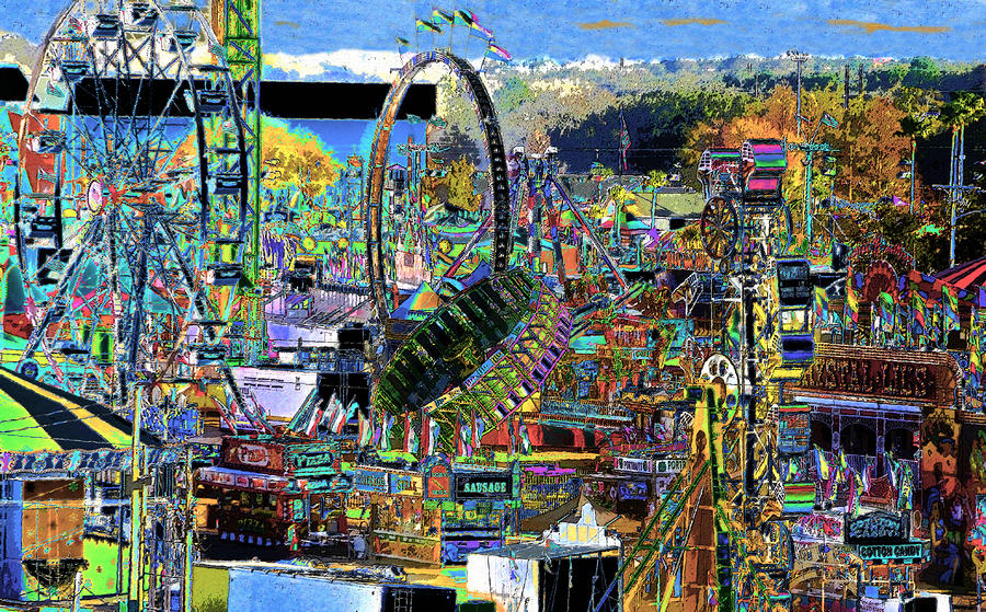 State Fair #1 Painting by David Lee Thompson