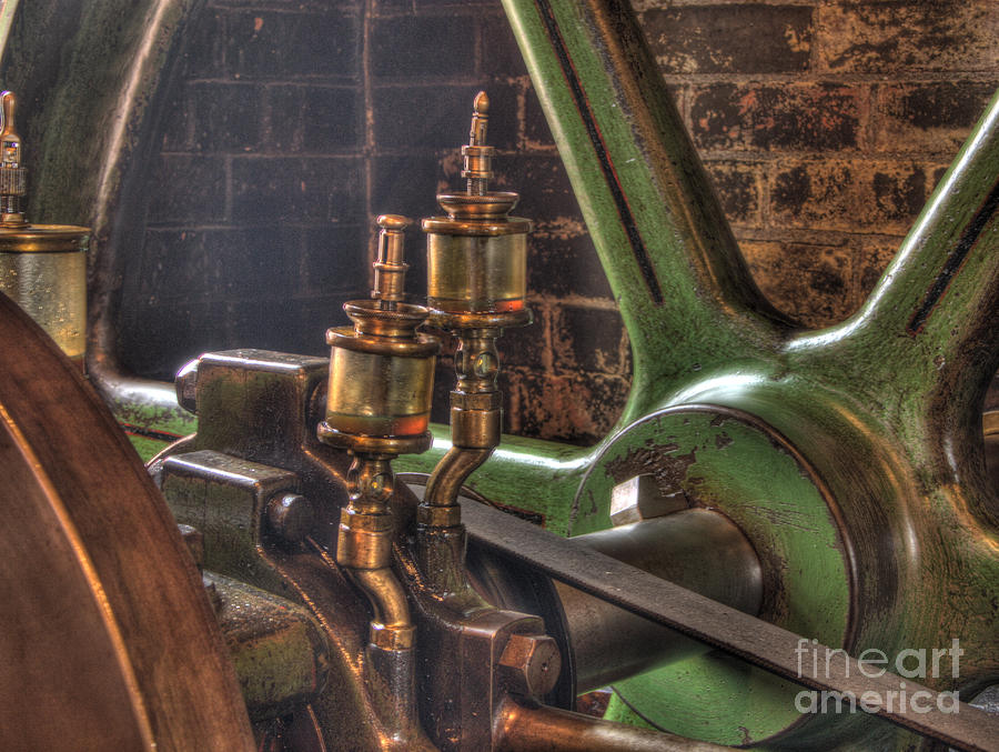 Steam engine oil drip feed #1 Photograph by Steev Stamford