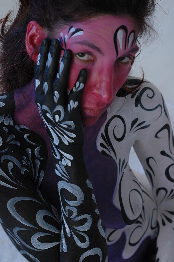 Stephanie Body Painting Photograph By Robyn Thompson