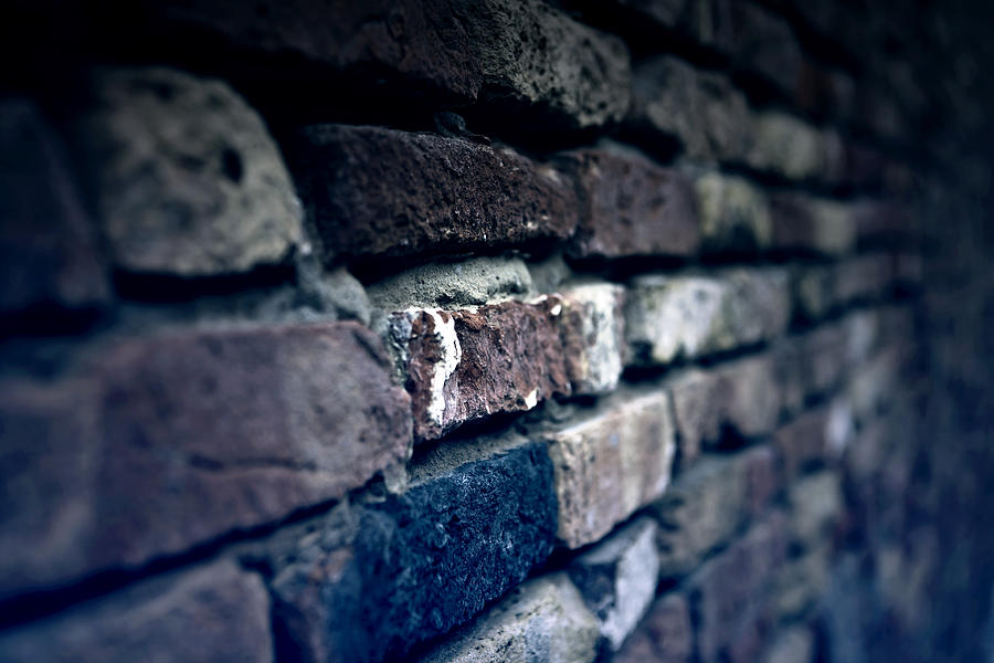 Brick Photograph - Stone Wall #1 by Joana Kruse
