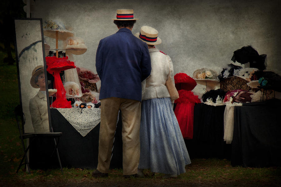 Hat Photograph - Store - The hat stand  by Mike Savad