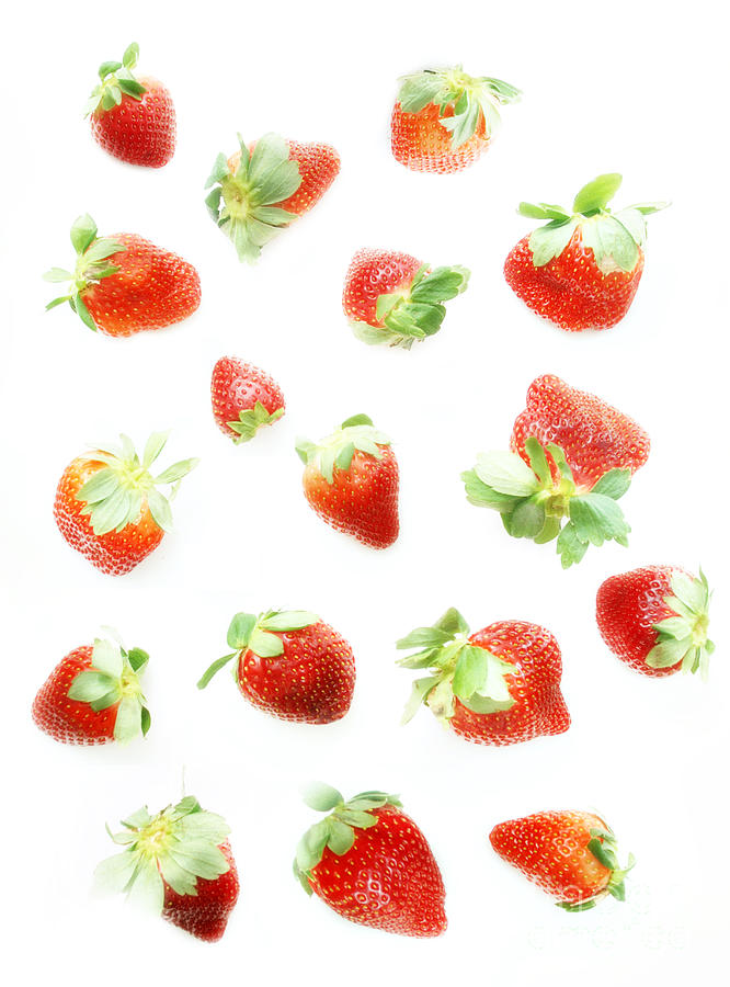 Strawberry Photograph - Strawberries #1 by HD Connelly