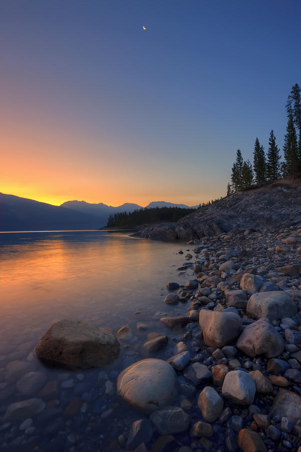 Summer Sunrise On Abraham Lake #1 Photograph by Dan Jurak