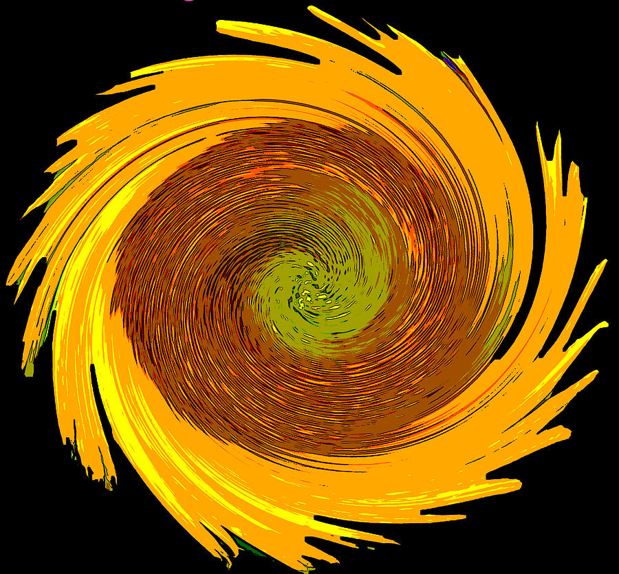 Sunflower Digital Art - Sunflower #1 by Elisia Cosentino