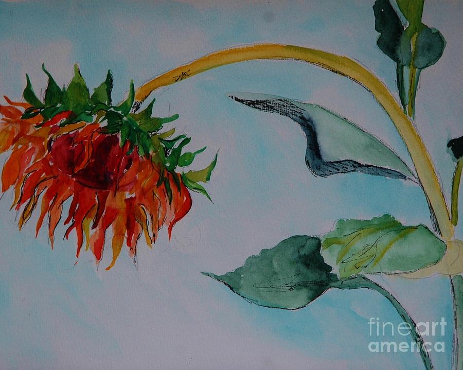 Sunflower #1 Painting by Melinda Etzold