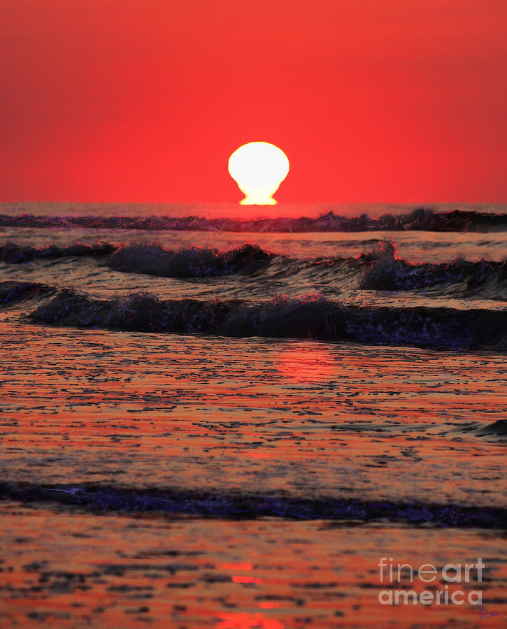 Sunrise At Myrtle Beach #1 Photograph by Jeff Breiman