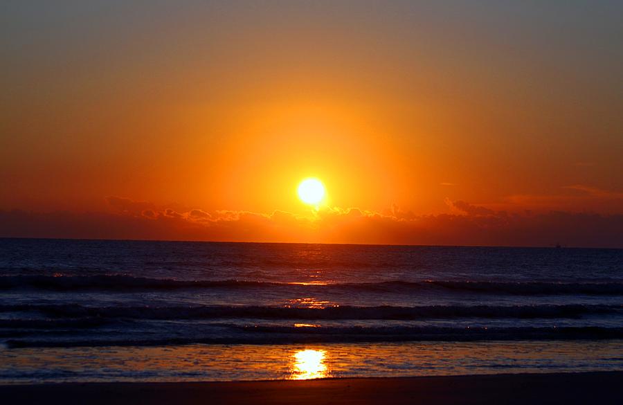 Sunrise New Smyrna Beach #1 Photograph by Jeanne Andrews