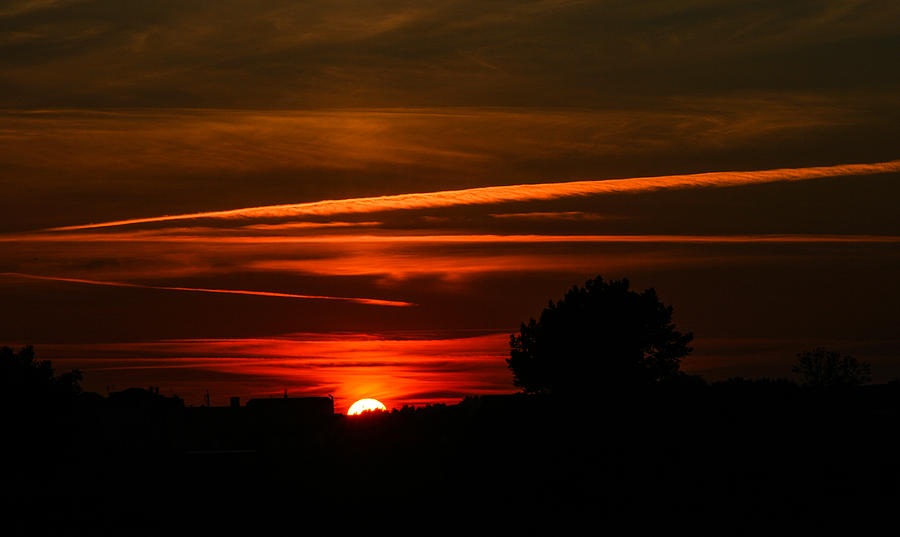 Sunset Photograph - Sunset #1 by Beata Bienkowska