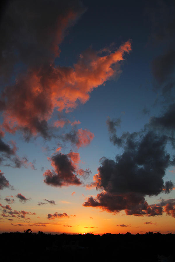Sunset Photograph - Sunset #1 by Isabel Poulin