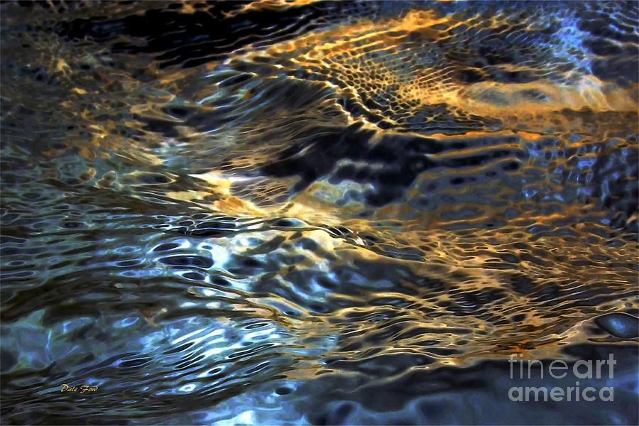 Sunset Digital Art - Sunset on Water #1 by Dale   Ford