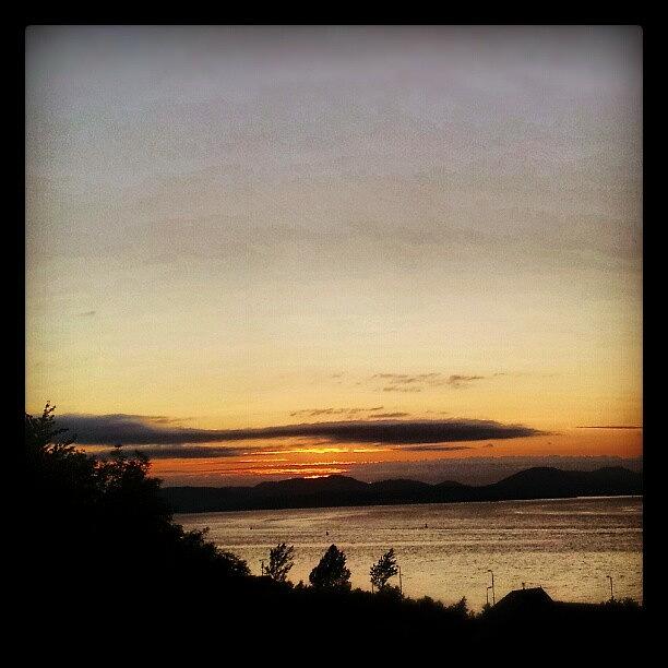 Sunset Photograph - #sunset #scotland #inverclyde #1 by Gary West