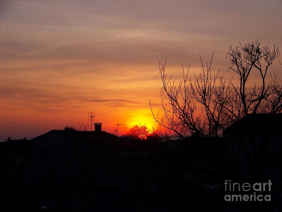 Sunset #1 Photograph by Sylvie Leandre