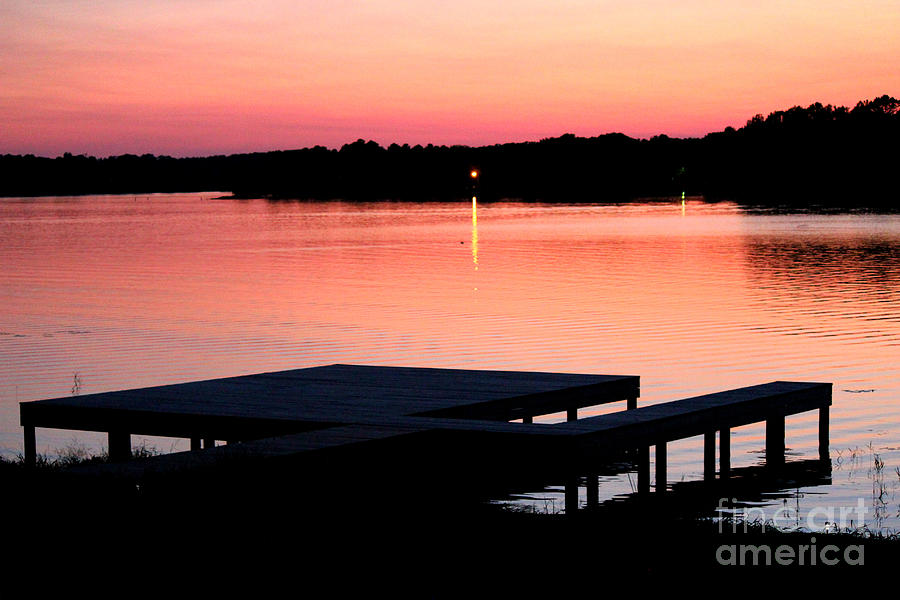 Sunset View From Dockside #1 Photograph by Kathy  White