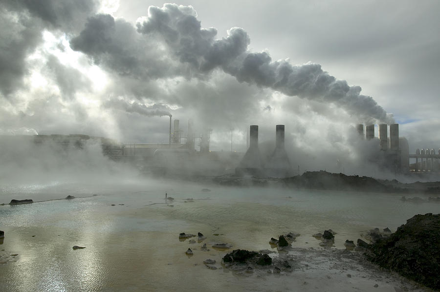 Svartsengi Geothermal Power Plant #1 Photograph by Cyril Ruoso