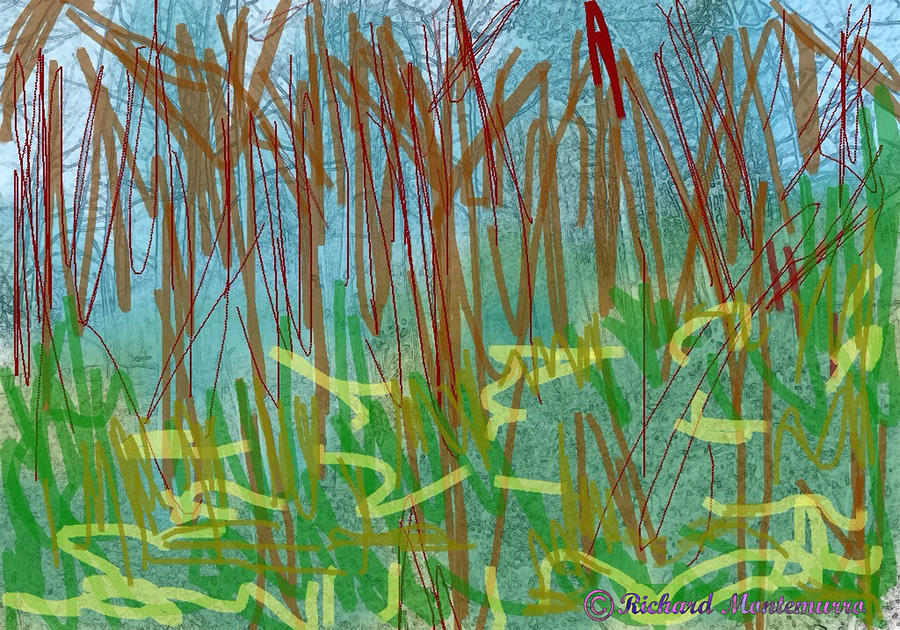Swamp #1 Digital Art by Richard  Montemurro