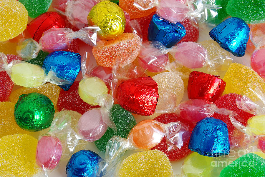 Candy Photograph - Sweet candies #1 by Carlos Caetano