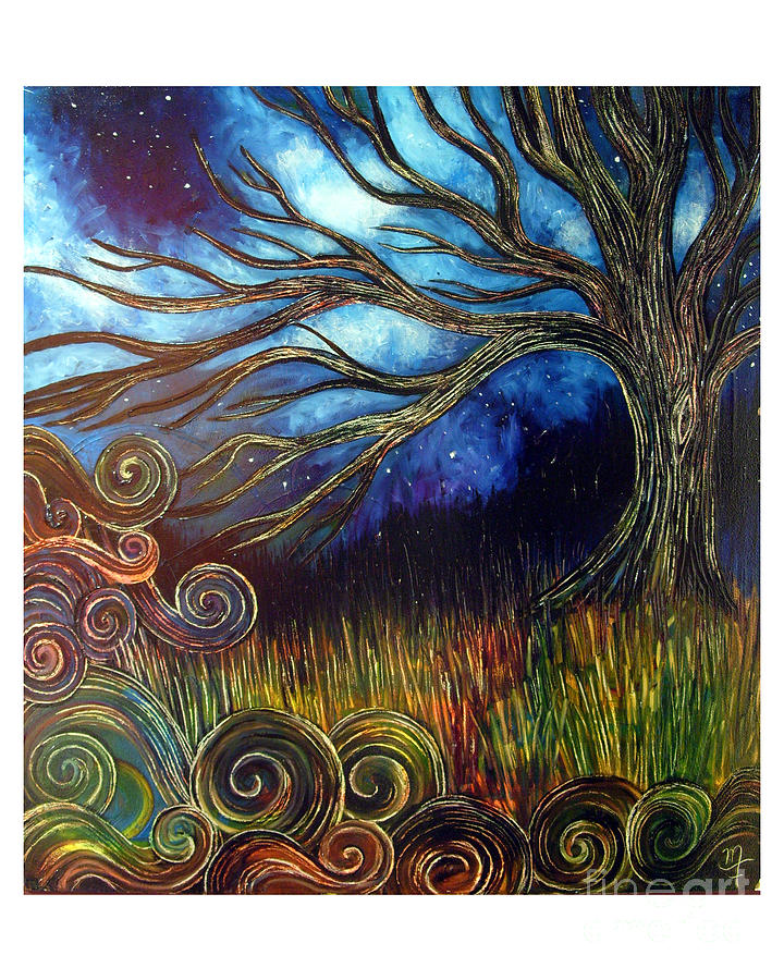 Sweet night Painting by Monica Furlow