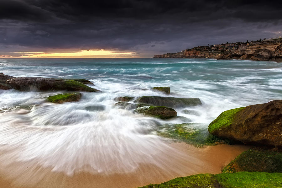 Swirls on the Rock #1 Photograph by Mark Lucey