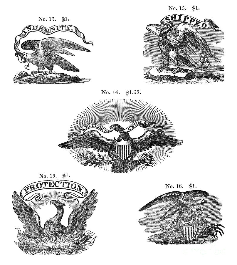 Symbols: Eagles #1 Photograph by Granger