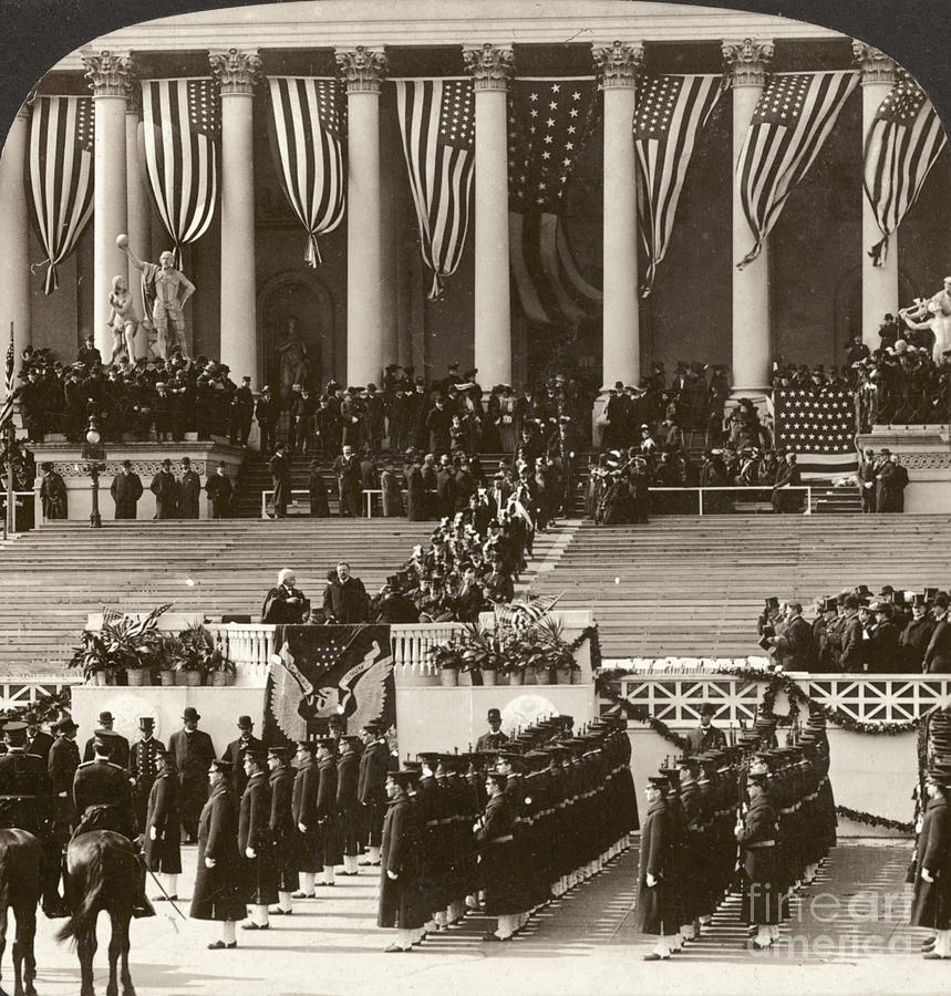 T. Roosevelt Inauguration #1 Photograph by Granger