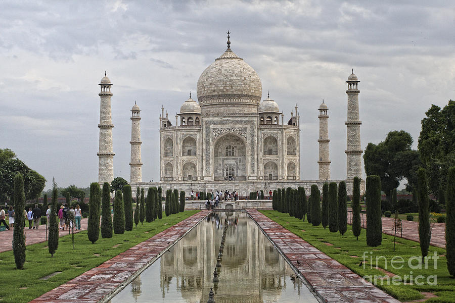 Taj Mahal India Monument #1 Photograph by Gualtiero Boffi