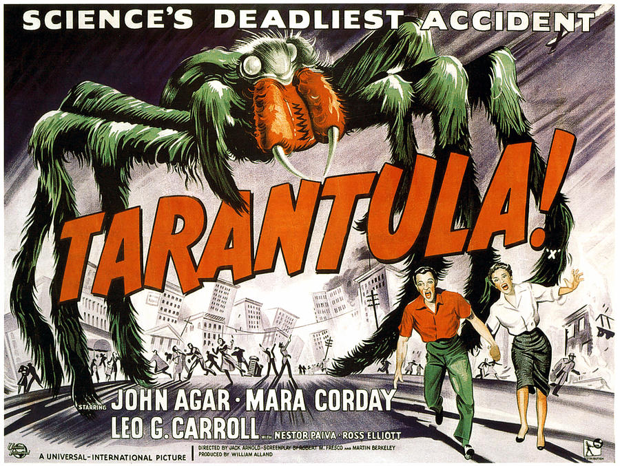 Movie Photograph - Tarantula, Bottom From Left John Agar #1 by Everett