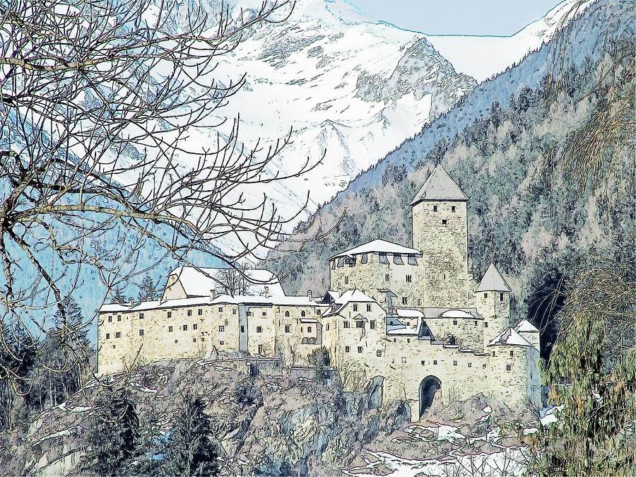 Taufers Knights Castle Valle Aurina Italy #1 Photograph by Joseph Hendrix